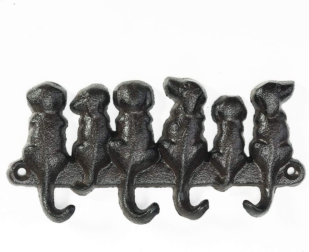 Cast Iron Puppy Hooks
